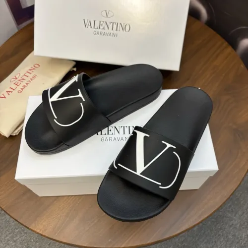 Replica Valentino Slippers For Men #1435202 $42.00 USD for Wholesale