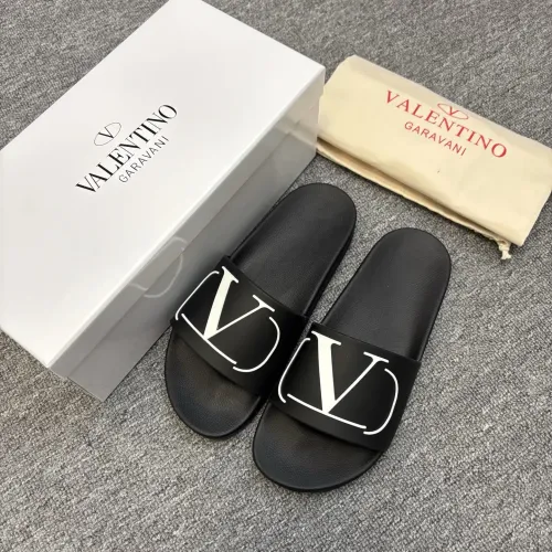 Replica Valentino Slippers For Men #1435202 $42.00 USD for Wholesale