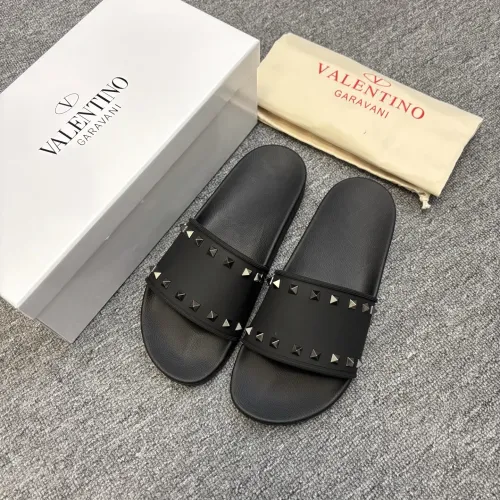 Replica Valentino Slippers For Men #1435203 $42.00 USD for Wholesale