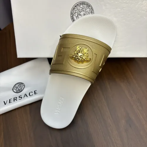 Replica Versace Slippers For Men #1435247 $42.00 USD for Wholesale