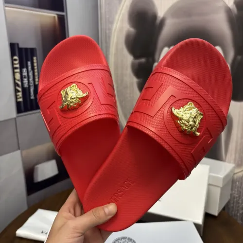 Replica Versace Slippers For Women #1435277 $42.00 USD for Wholesale