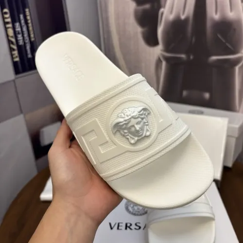 Replica Versace Slippers For Women #1435291 $42.00 USD for Wholesale