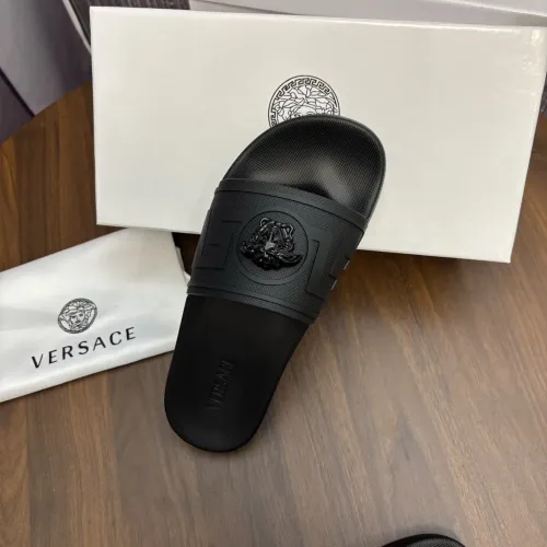 Replica Versace Slippers For Men #1435294 $42.00 USD for Wholesale