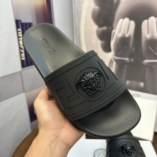 Replica Versace Slippers For Women #1435295 $42.00 USD for Wholesale