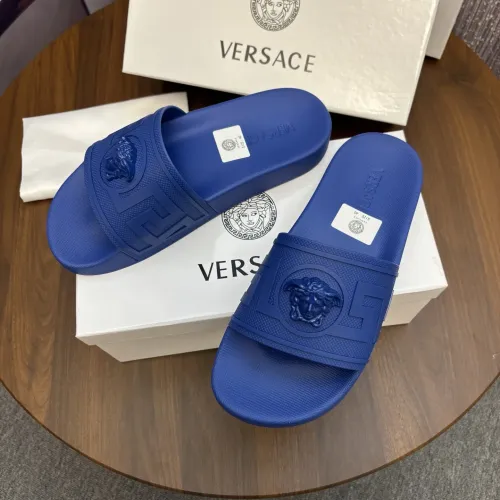 Replica Versace Slippers For Women #1435299 $42.00 USD for Wholesale