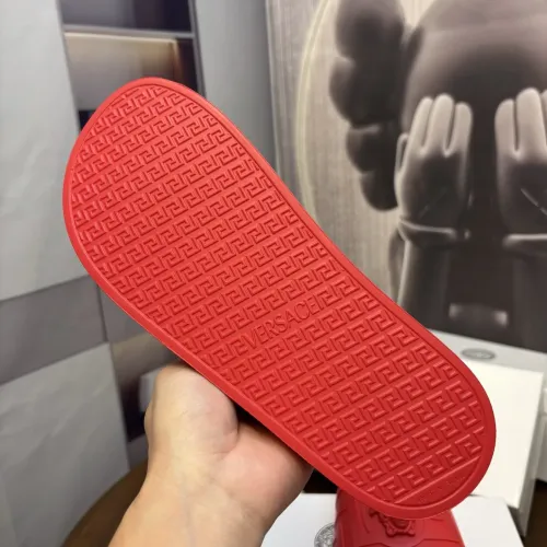 Replica Versace Slippers For Men #1435303 $42.00 USD for Wholesale