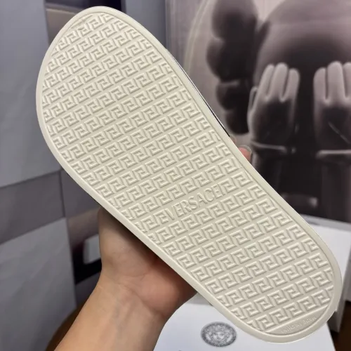 Replica Versace Slippers For Men #1435305 $42.00 USD for Wholesale