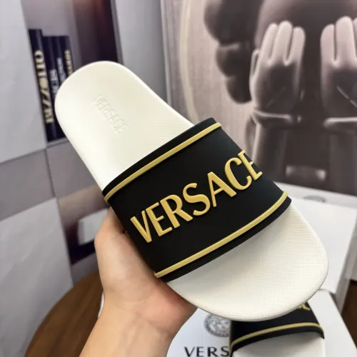 Replica Versace Slippers For Men #1435311 $42.00 USD for Wholesale