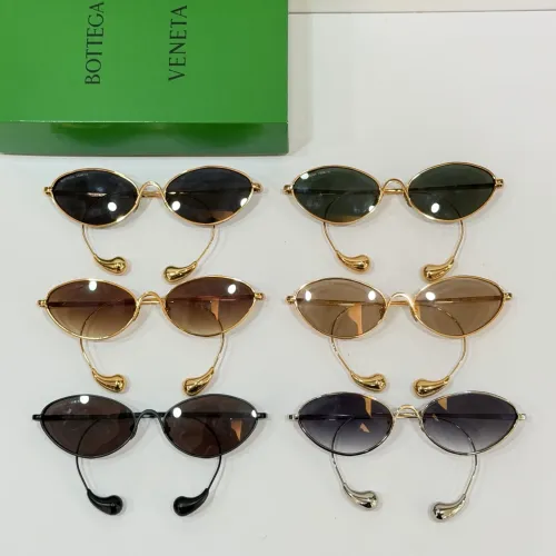 Replica Bottega Veneta AAAAA Quality Sunglasses #1435566 $64.00 USD for Wholesale