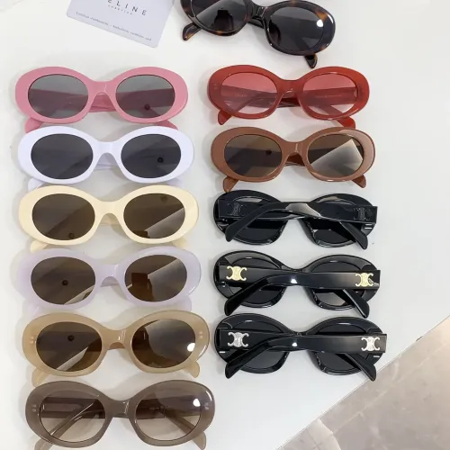 Replica Celine AAAAA Quality Sunglasses #1435649 $64.00 USD for Wholesale