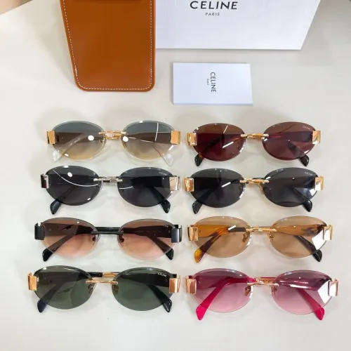 Replica Celine AAAAA Quality Sunglasses #1435659 $64.00 USD for Wholesale
