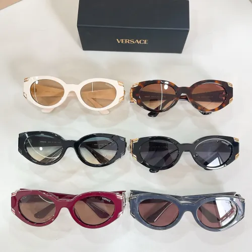 Replica Versace AAAAA Quality Sunglasses #1435878 $60.00 USD for Wholesale