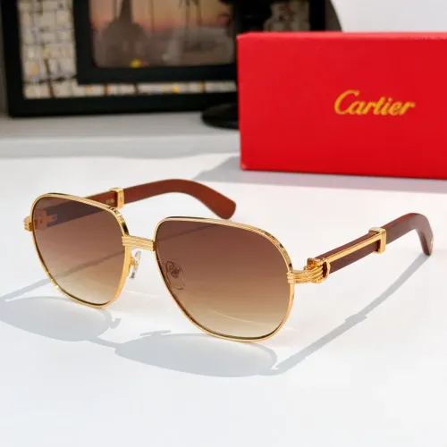 Cartier AAAAA Quality Sunglassess #1435957