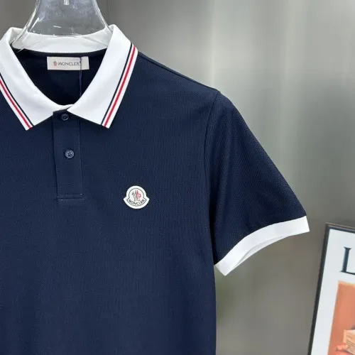 Replica Moncler T-Shirts Short Sleeved For Men #1436386 $80.00 USD for Wholesale