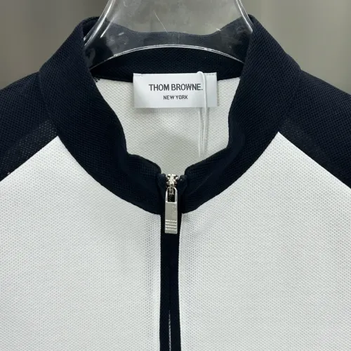 Replica Thom Browne TB T-Shirts Short Sleeved For Men #1436407 $82.00 USD for Wholesale