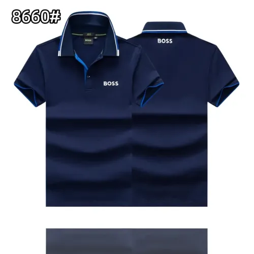 Boss T-Shirts Short Sleeved For Men #1436579