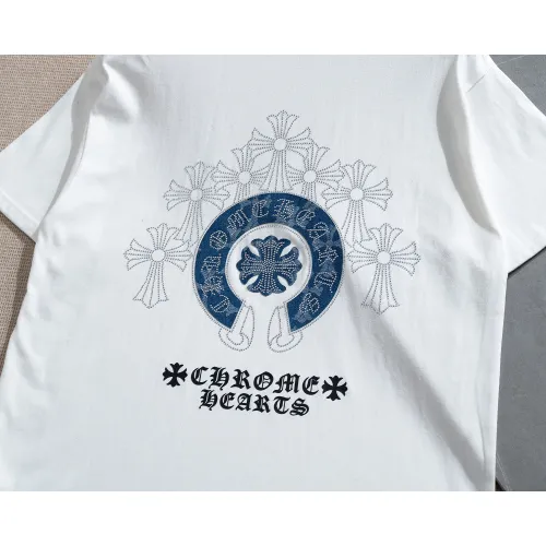 Replica Chrome Hearts T-Shirts Short Sleeved For Unisex #1436584 $36.00 USD for Wholesale