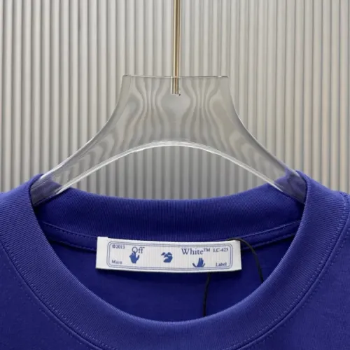 Replica Off-White T-Shirts Short Sleeved For Unisex #1437193 $34.00 USD for Wholesale