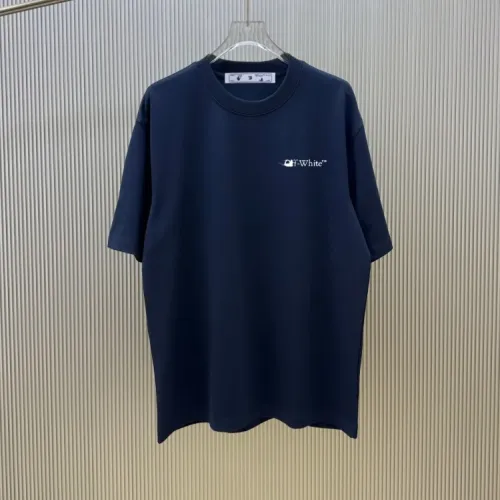 Replica Off-White T-Shirts Short Sleeved For Unisex #1437196 $34.00 USD for Wholesale