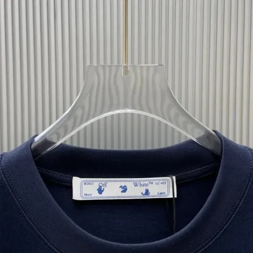 Replica Off-White T-Shirts Short Sleeved For Unisex #1437196 $34.00 USD for Wholesale