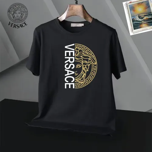 Replica Versace T-Shirts Short Sleeved For Unisex #1437238 $25.00 USD for Wholesale
