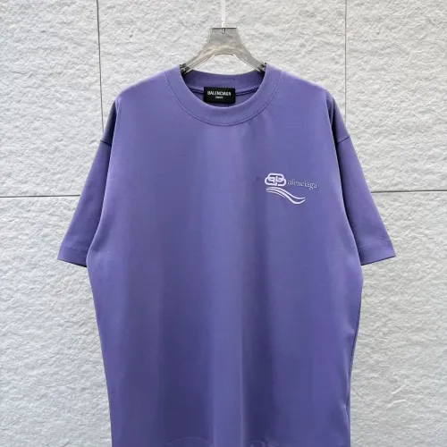 Replica Balenciaga T-Shirts Short Sleeved For Unisex #1437251 $38.00 USD for Wholesale
