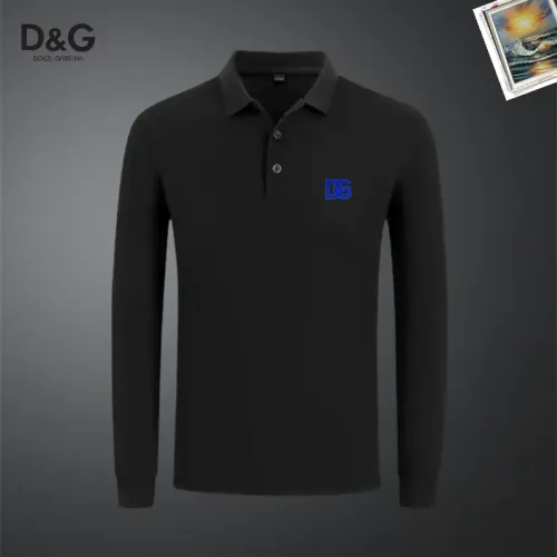 Dolce & Gabbana D&G T-Shirts Long Sleeved For Men #1437279
