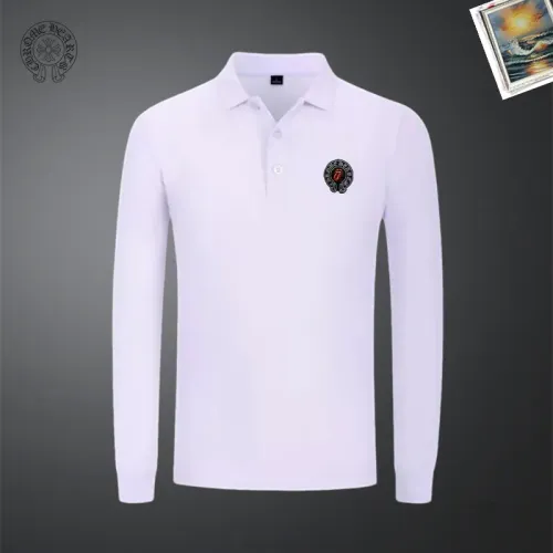 Chrome Hearts T-Shirts Long Sleeved For Men #1437310
