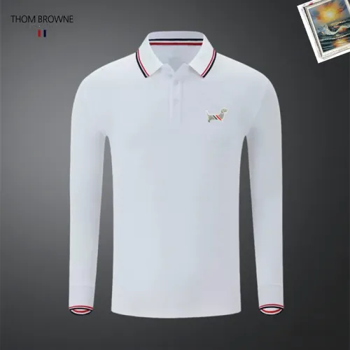 Thom Browne TB T-Shirts Long Sleeved For Men #1437349, $40.00 USD, [ITEM#1437349], Thom Browne TB T-Shirts