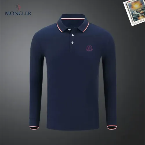 Moncler T-Shirts Long Sleeved For Men #1437363