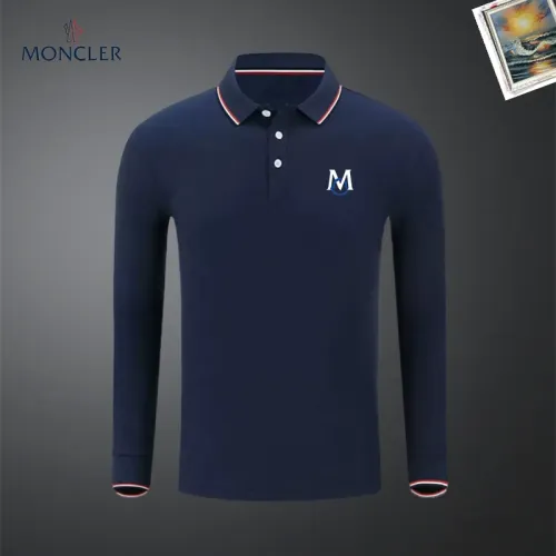 Moncler T-Shirts Long Sleeved For Men #1437373