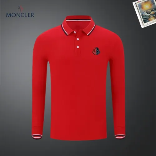 Moncler T-Shirts Long Sleeved For Men #1437381