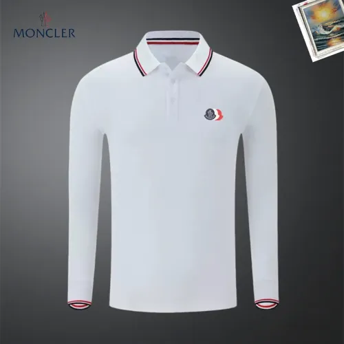 Moncler T-Shirts Long Sleeved For Men #1437391