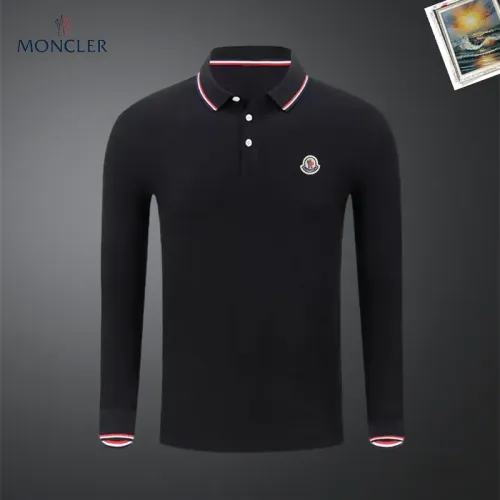 Moncler T-Shirts Long Sleeved For Men #1437408