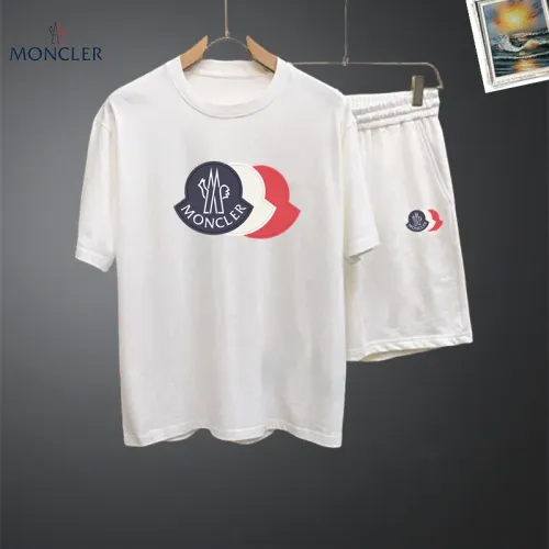Moncler Tracksuits Short Sleeved For Men #1437635