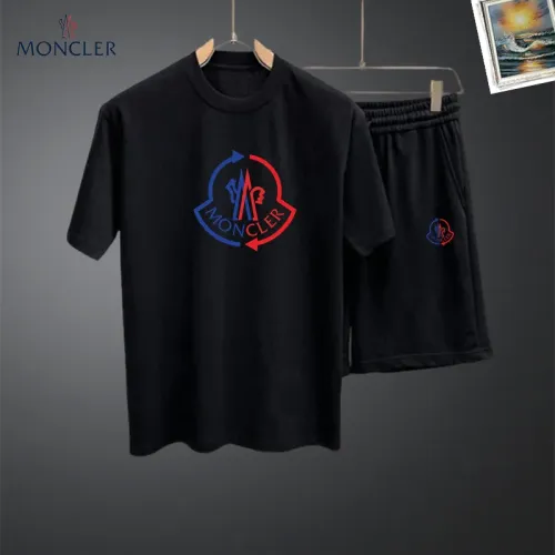 Moncler Tracksuits Short Sleeved For Men #1437699