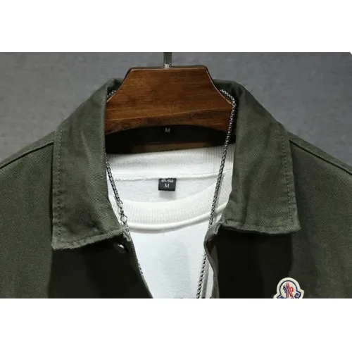 Replica Moncler Jackets Long Sleeved For Men #1437763 $60.00 USD for Wholesale