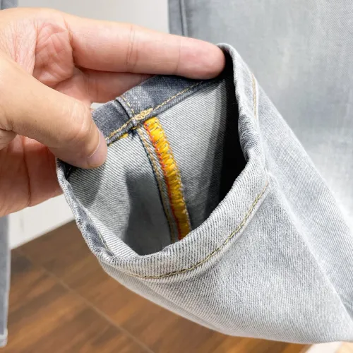 Replica Moncler Jeans For Men #1437798 $48.00 USD for Wholesale