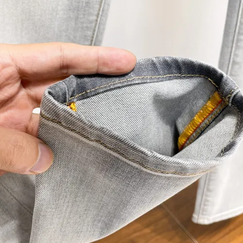 Replica Chrome Hearts Jeans For Men #1437805 $48.00 USD for Wholesale