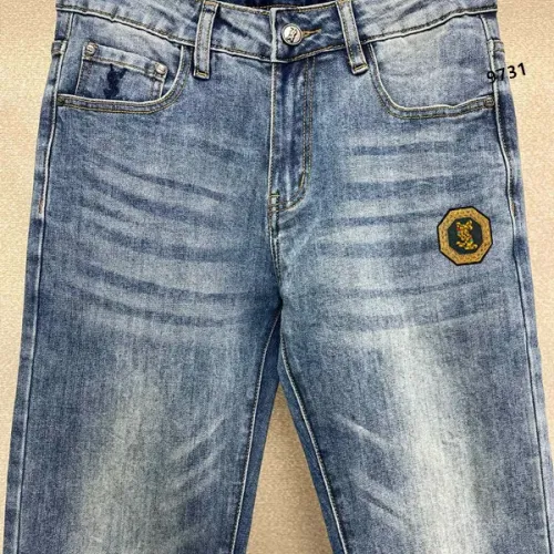 Replica Yves Saint Laurent YSL Jeans For Men #1437821 $48.00 USD for Wholesale