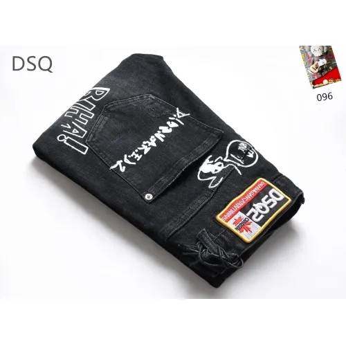 Replica Dsquared Jeans For Men #1437824 $48.00 USD for Wholesale