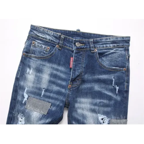 Replica Dsquared Jeans For Men #1437832 $48.00 USD for Wholesale