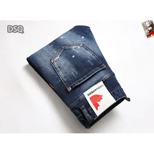 Replica Dsquared Jeans For Men #1437833 $48.00 USD for Wholesale