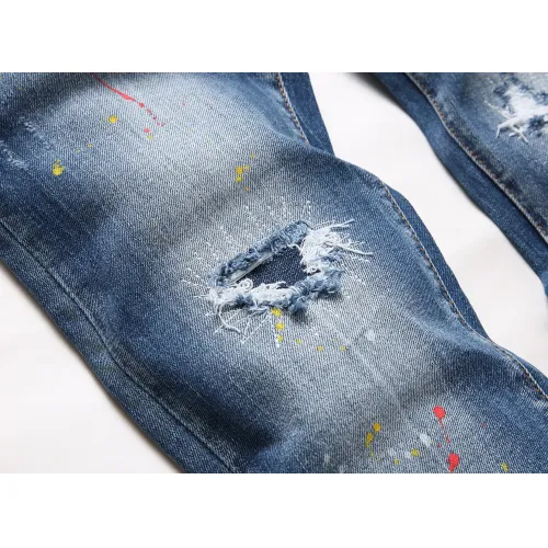 Replica Dsquared Jeans For Men #1437835 $48.00 USD for Wholesale