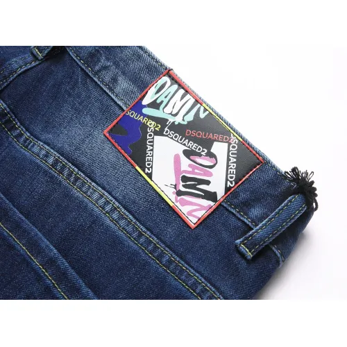 Replica Dsquared Jeans For Men #1437837 $48.00 USD for Wholesale