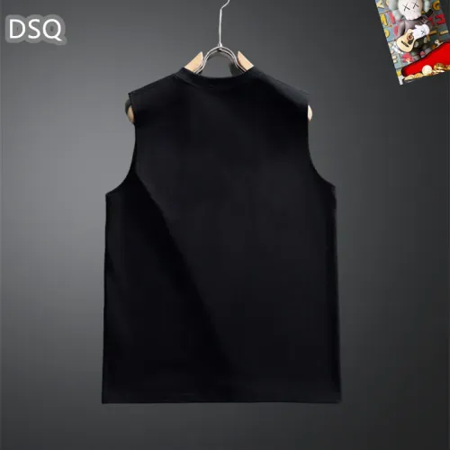 Replica Dsquared T-Shirts Sleeveless For Unisex #1437849 $25.00 USD for Wholesale