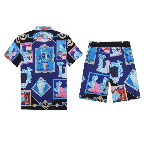 Replica Versace Tracksuits Short Sleeved For Men #1437908 $52.00 USD for Wholesale