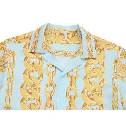 Replica Versace Tracksuits Short Sleeved For Men #1437913 $52.00 USD for Wholesale