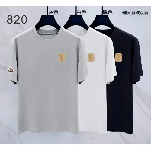 Replica Moncler T-Shirts Short Sleeved For Men #1438007 $38.00 USD for Wholesale