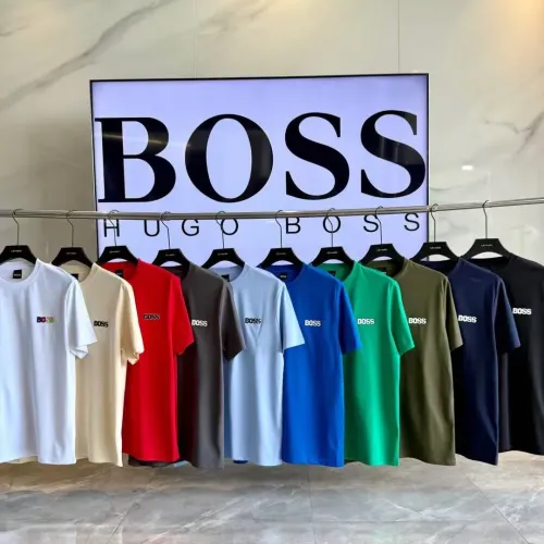 Replica Boss T-Shirts Short Sleeved For Men #1438090 $32.00 USD for Wholesale